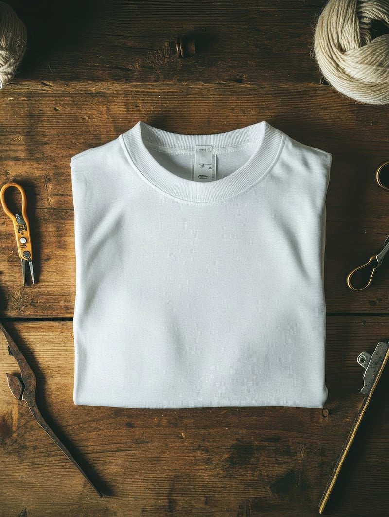 T-shirt upcycling